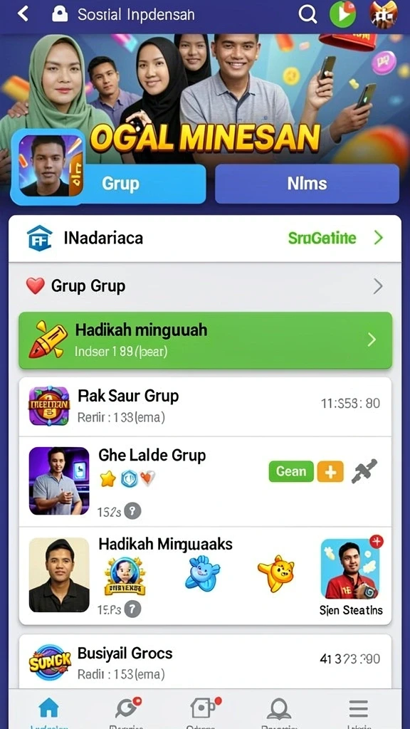 Antarmuka pengguna yang intuitif dan mudah digunakan.