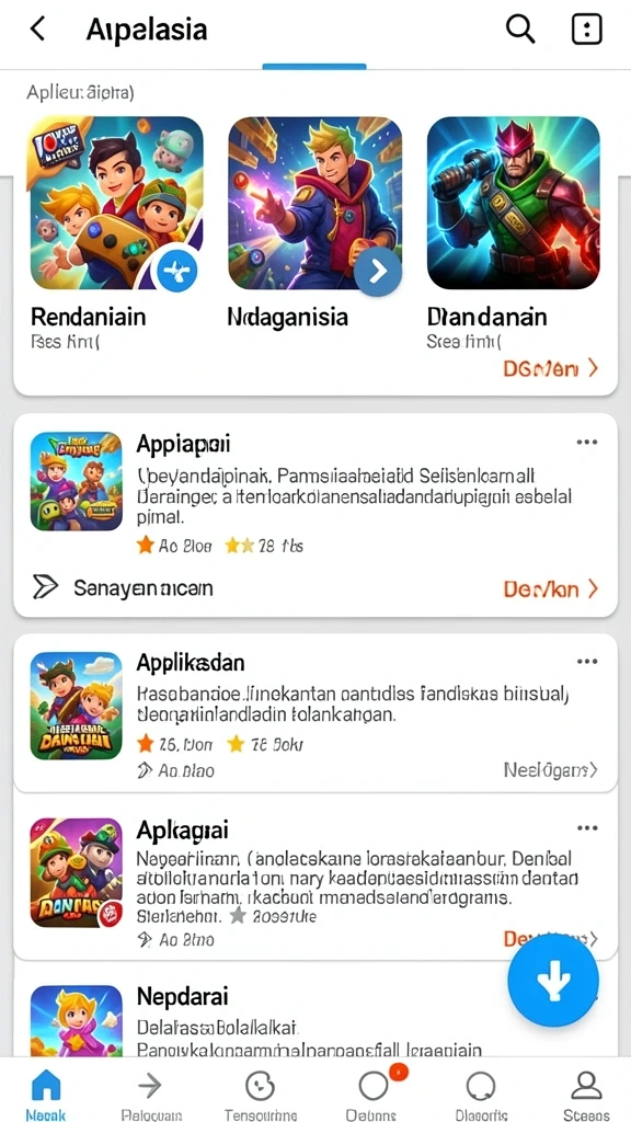 Pengguna menikmati interaksi dengan karakter lain dalam game.