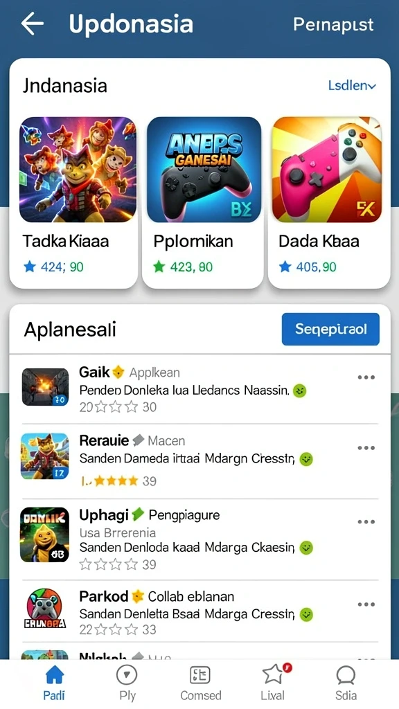 Interaksi sosial dengan pemain lainnya dari berbagai negara.