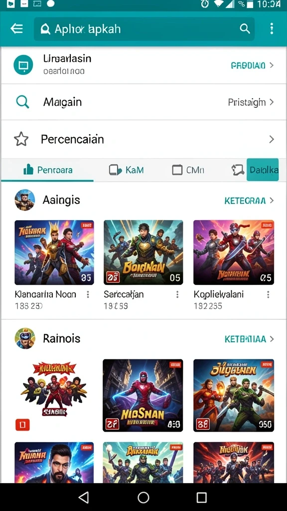 Grafis memukau dengan efek suara yang realistis.