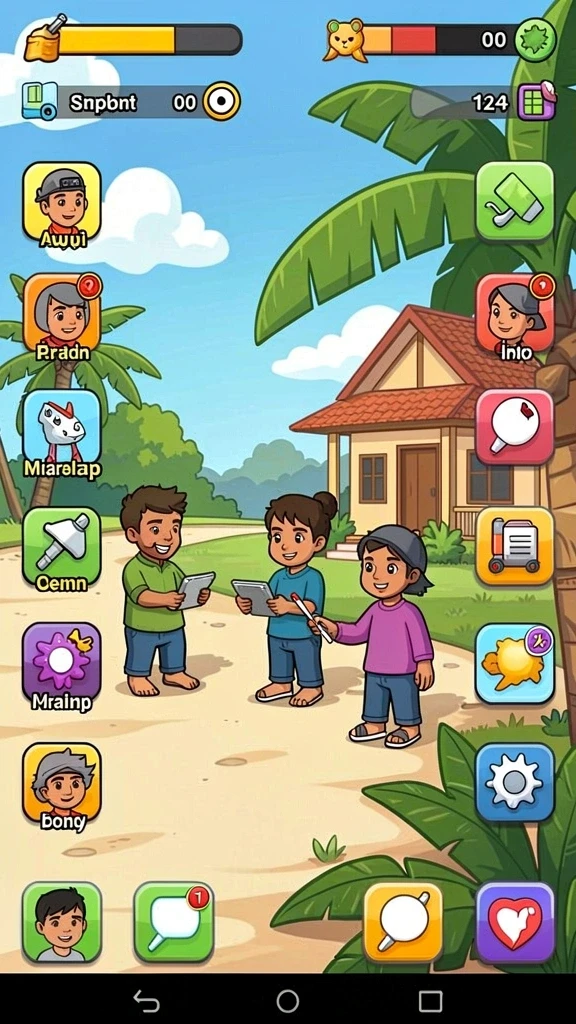 Fitur bermain multiplayer yang seru.