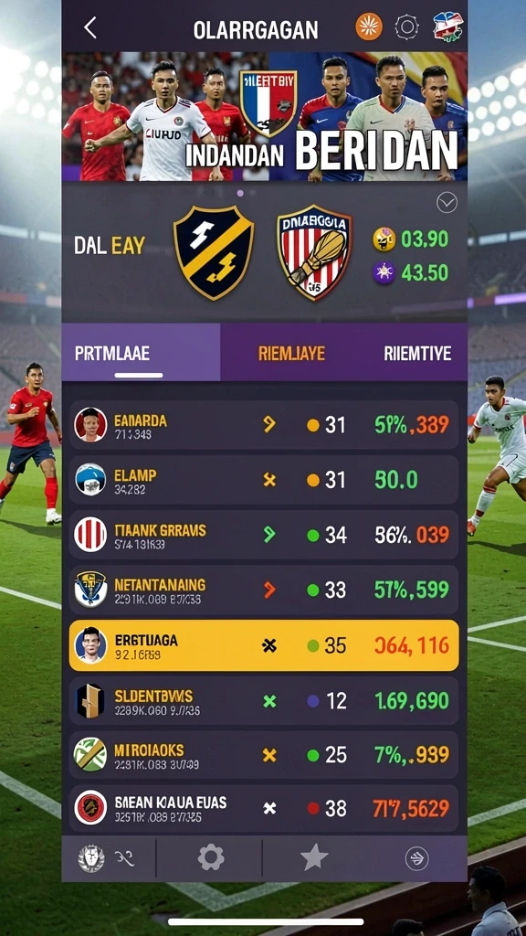 Tampilan utama aplikasi BIGWIN189 yang menarik.