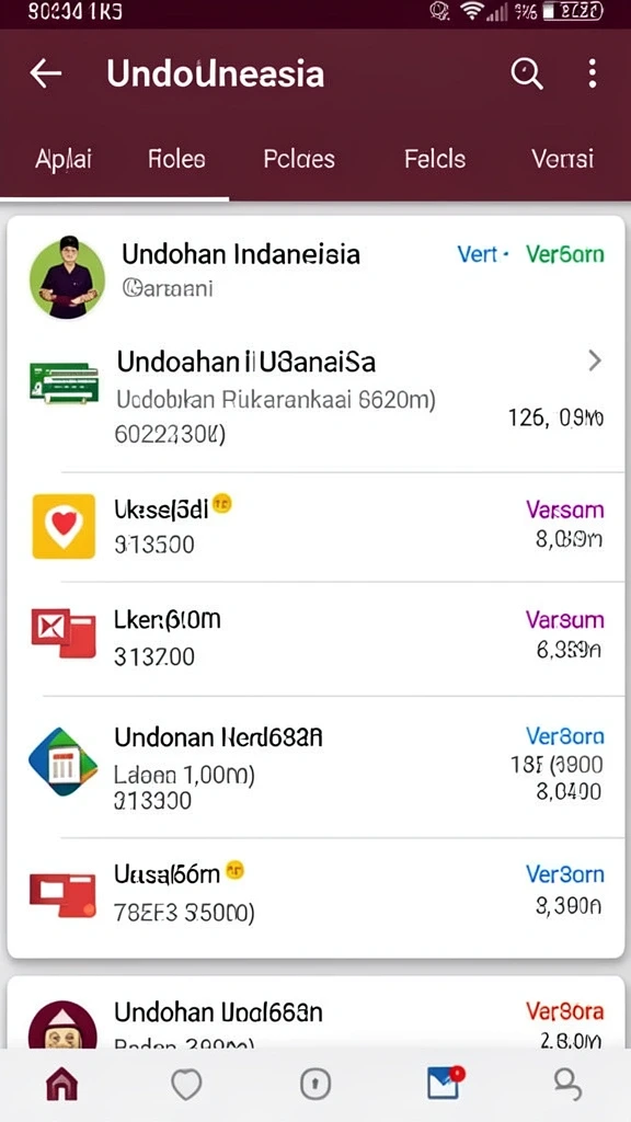 Tampilan utama aplikasi DORA77 yang menarik.