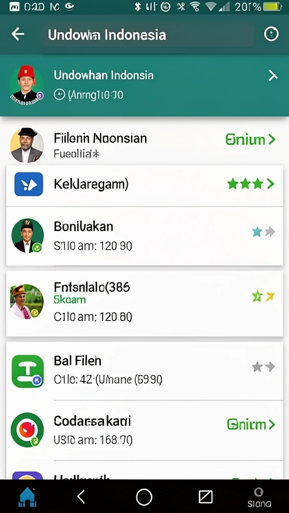 Antarmuka yang ramah pengguna dengan grafik yang menarik.