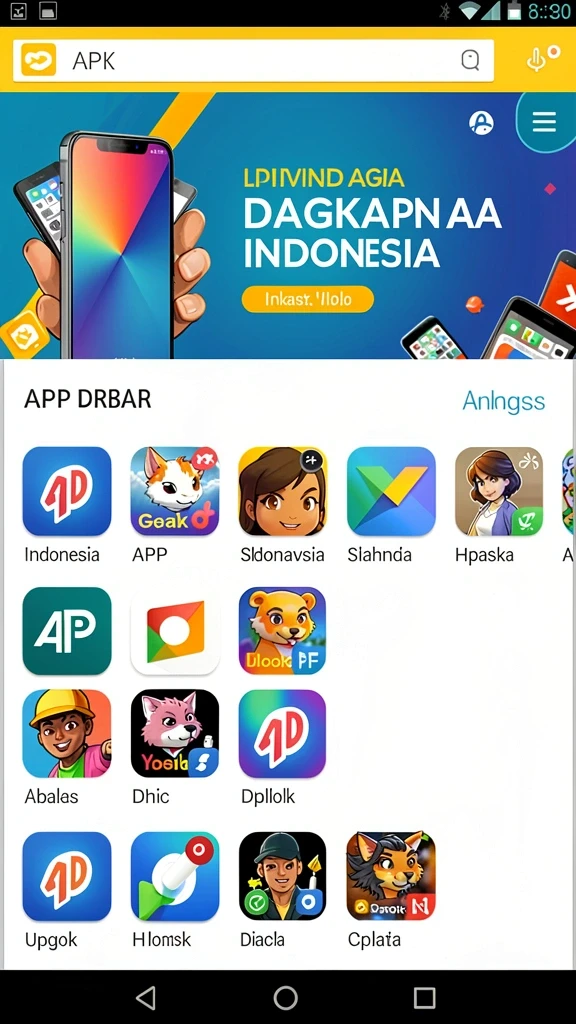 Tampilan antarmuka yang user-friendly.