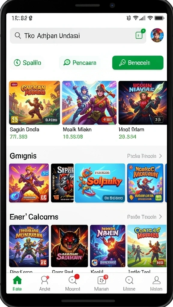 Sistem reward yang menarik dan menguntungkan.