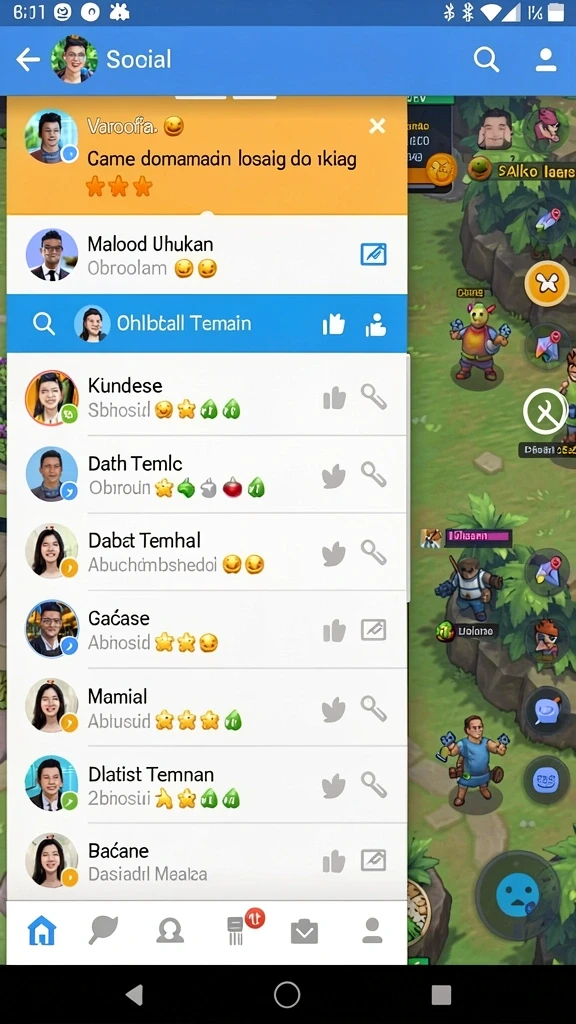 Tampilan antarmuka yang user-friendly dan menarik.