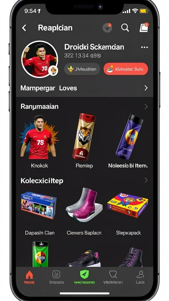 Karakter yang dapat dikostumisasi sesuai selera pemain.