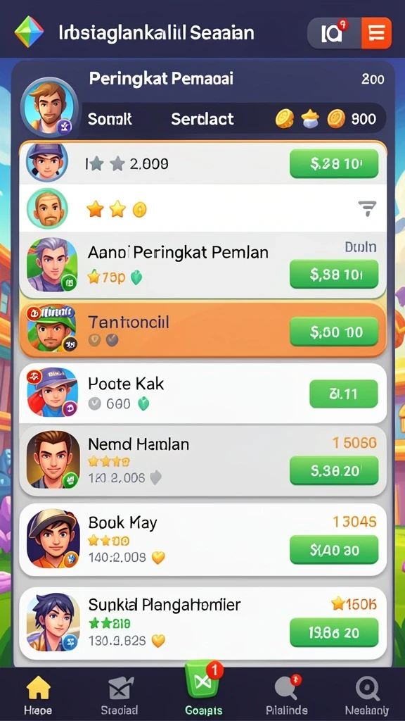 Tampilan antarmuka yang intuitif dan ramah pengguna.