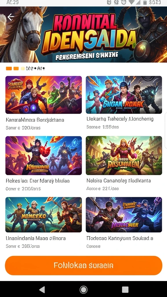 Screenshot menunjukkan grafik luar angkasa yang indah.