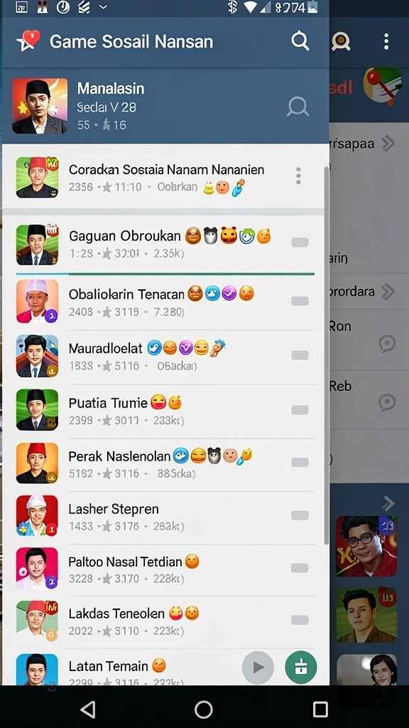 Salah satu level menantang yang harus diselesaikan.