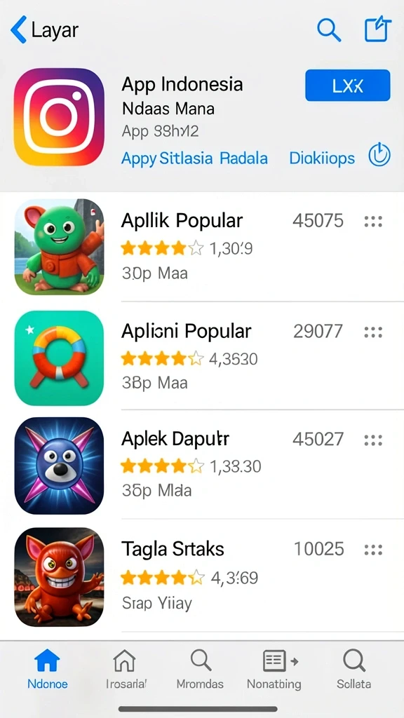 Tampilan karakter utama dalam petualangan.