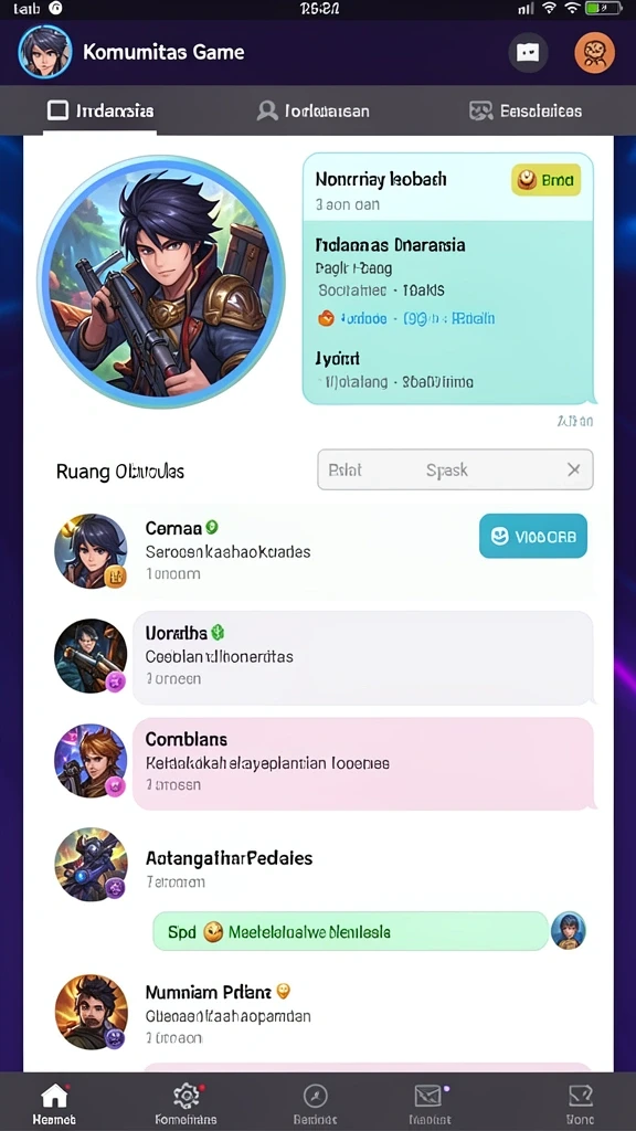 Level menantang untuk menguji keterampilanmu.