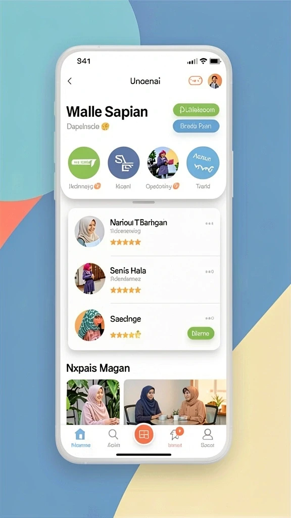 Tampilan grafis yang memukau dan penuh warna.