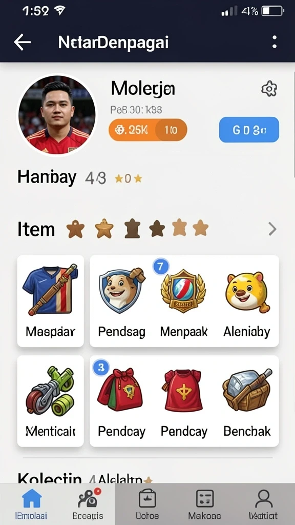Tampilan antarmuka yang menarik dan intuitif.