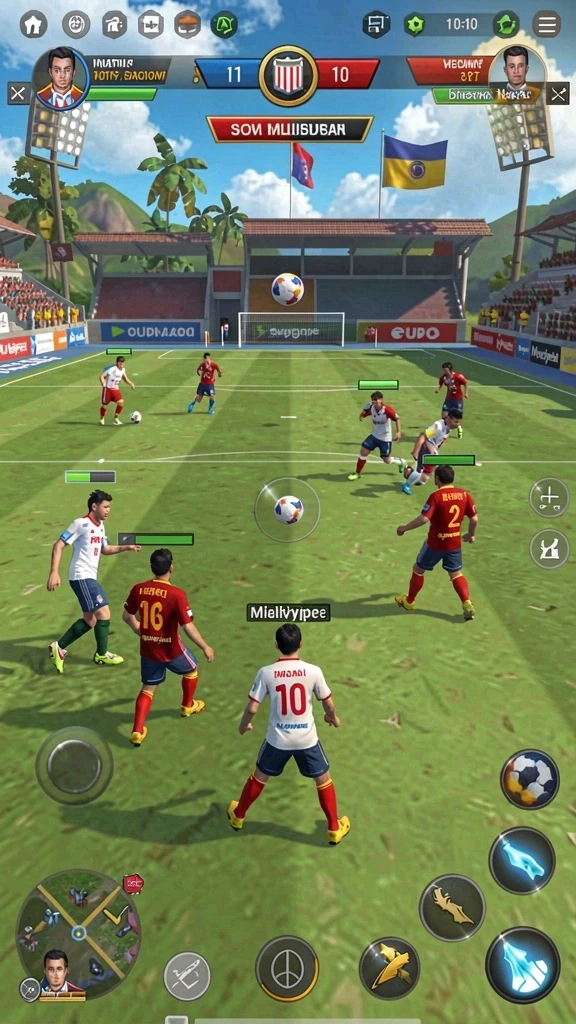 Pengalaman multiplayer yang seru dan kompetitif.