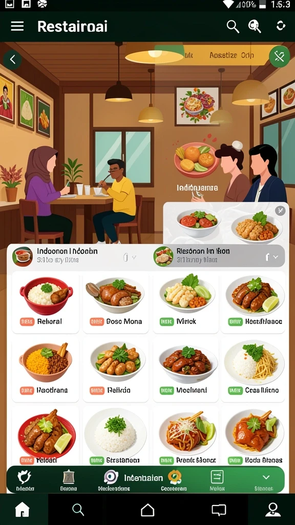 Beragam pilihan permainan yang bisa dimainkan.