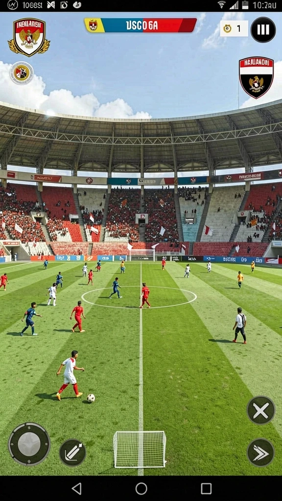 Screenshot memperlihatkan mode multiplayer yang menantang.
