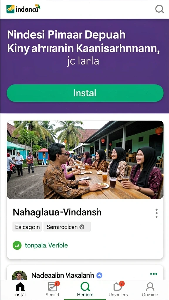 Tampilan antarmuka user-friendly dan intuitif.