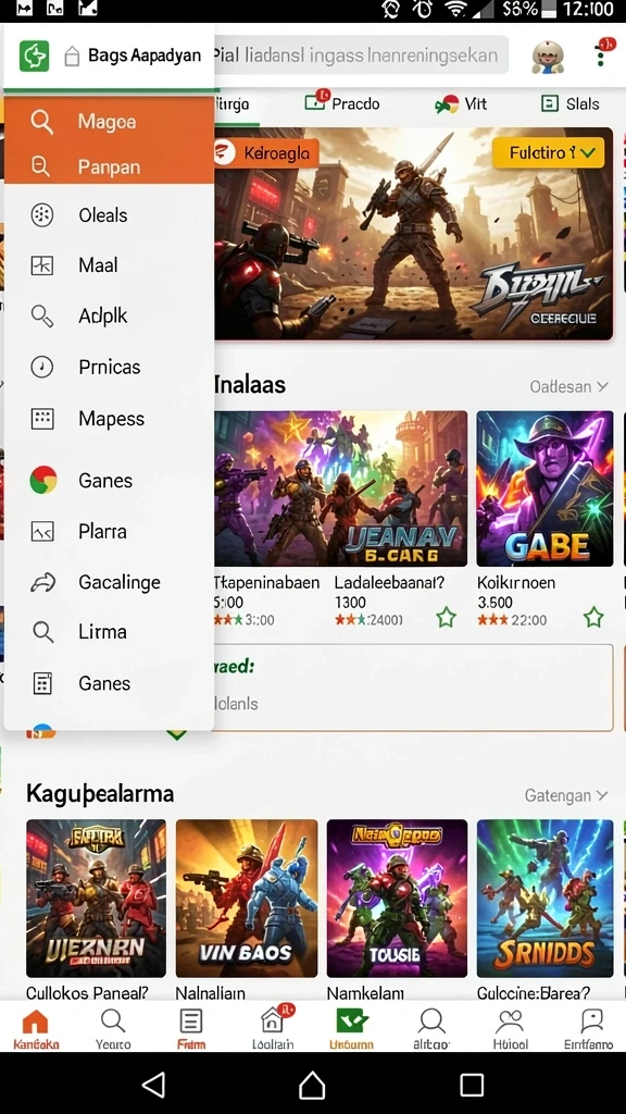 Level yang menantang untuk meningkatkan keterampilan Anda.
