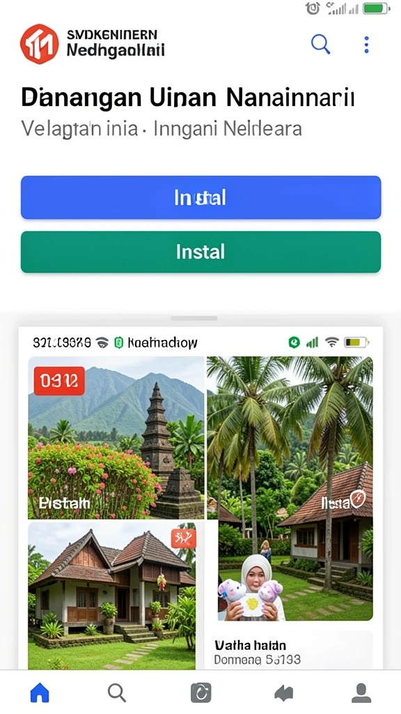 Tampilan grafis yang menakjubkan dari karakter utama.
