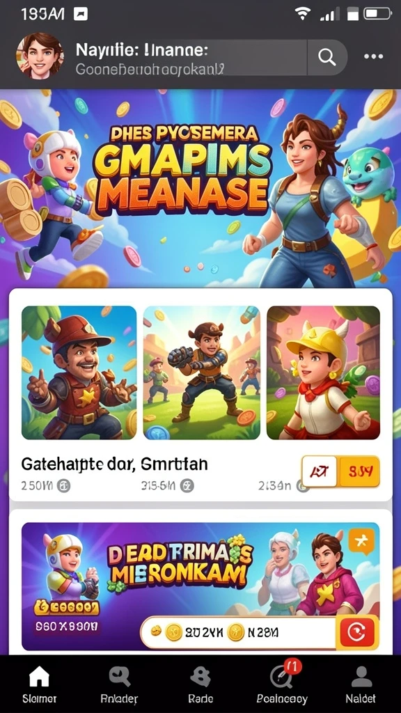 Level-level menantang yang siap untuk dieksplorasi.
