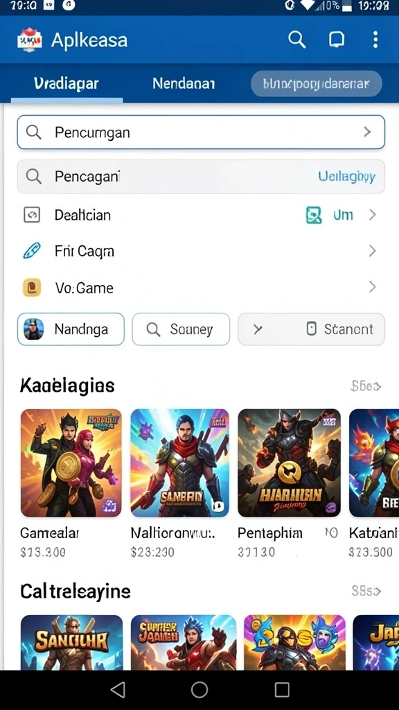 Tampilan antarmuka yang intuitif dan mudah dinavigasi.