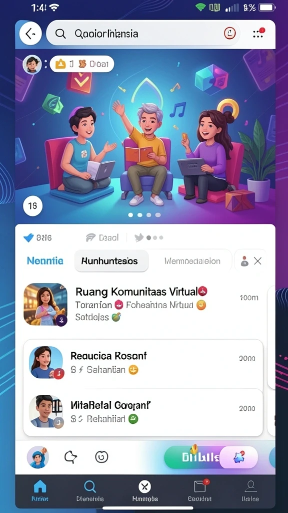 Berbagai karakter menarik untuk dipilih.