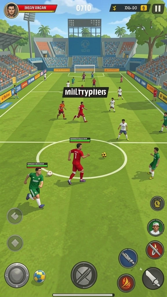 Screenshot misi yang menampilkan karakter beraksi di level baru.