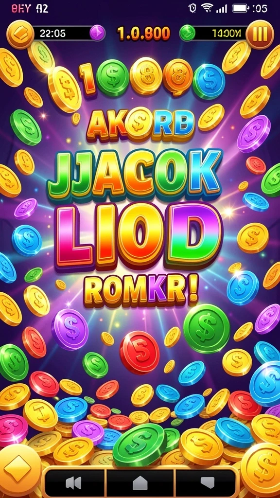 Screenshot menampilkan koleksi game terbaru dalam aplikasi.