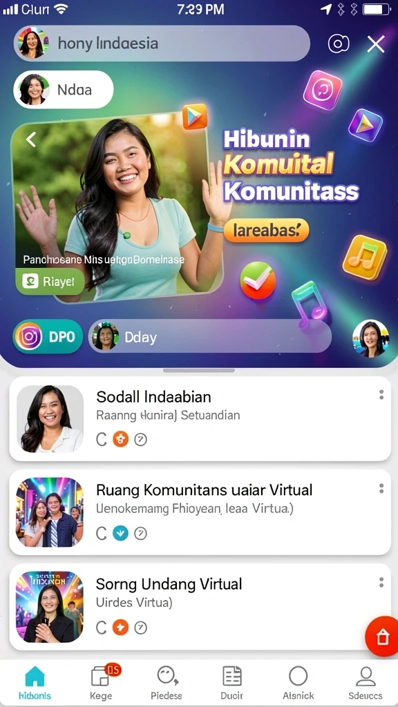 Tampilan antarmuka yang menarik dan mudah dinavigasi.