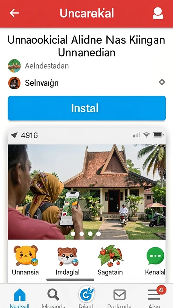Tampilan antarmuka yang menarik dan mudah digunakan.