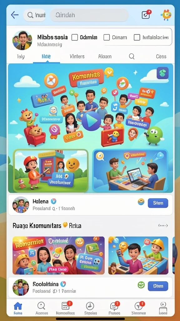 Level tantangan yang menunggu untuk diatasi.