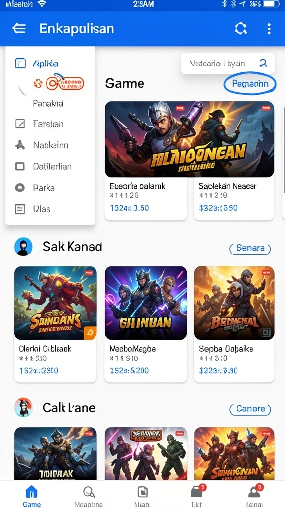 Tampilan awal aplikasi TOTO777 yang menarik dan user-friendly.