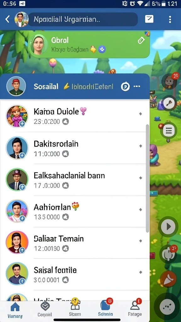 Tampilan awal game yang memukau.