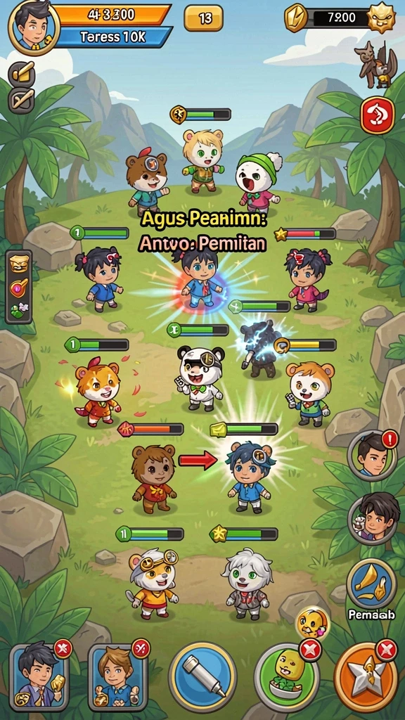 Tampilan antarmuka pengguna yang intuitif dan menarik.