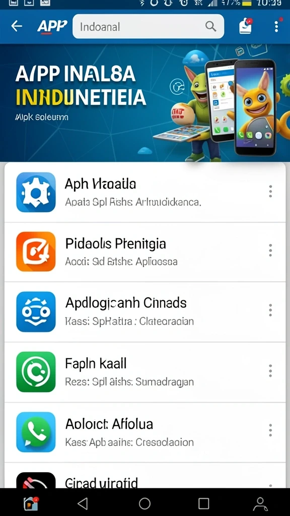 Tampilan awal yang menarik dan intuitif.