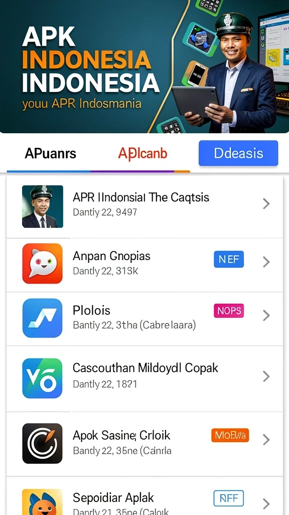 Berbagai karakter menarik untuk dipilih.