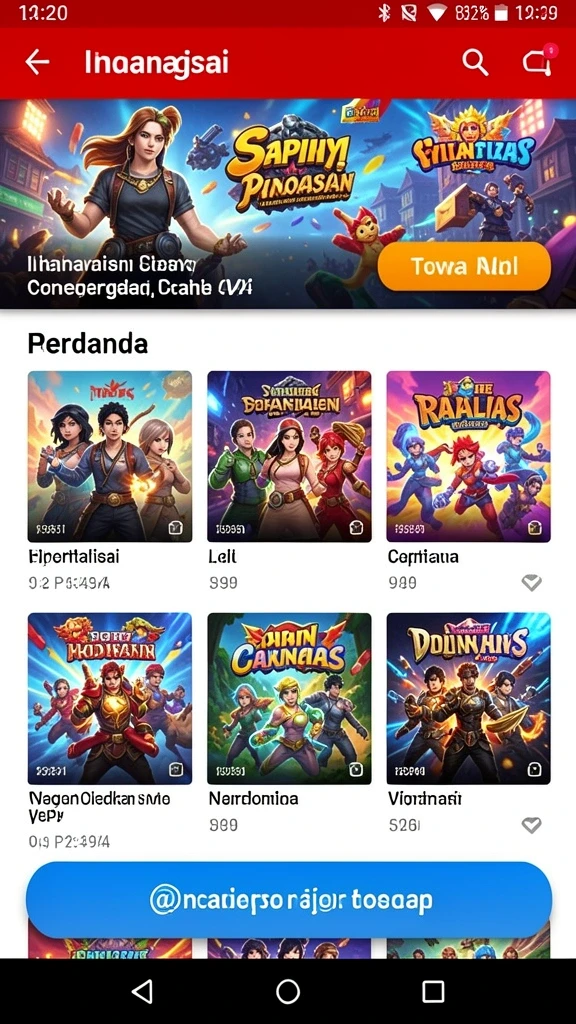 Menampilkan aksi seru dalam pertempuran yang mendebarkan.